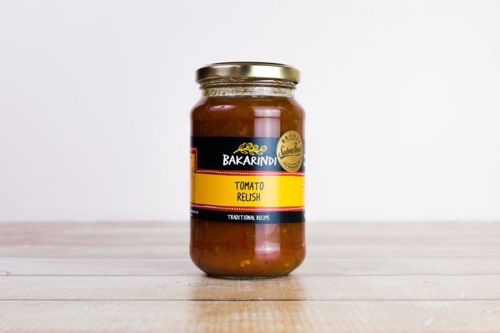Tomato Relish - Bakarindi Bush Food - Australian Native food